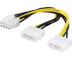 Goobay Adapterio kabelis DELTACO 4 kontaktų iki 8 kontaktų, 30 cm / SSI-62