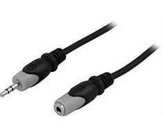 Audio kabelis DELTACO 3,5 mm ha - ho, 5m / MM-162
