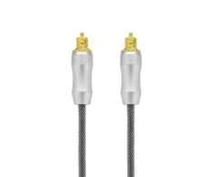 Aukštos klasės Toslink kabelis DELTACO optinis skaitmeninio garso kabelis, 2 m, juodas / TOTO-12-K / 00190002