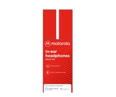 Ausinės į ausis Motorola laidinės, baltos / 114704