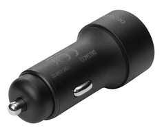 Automobilinis USB kroviklis DELTACO 1x USB-C, PD 18 W, 1x USB-A, 18 W, 36W, metalinis / USBC-CAR122