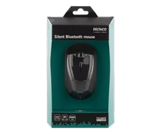 DELTACO Tyli, Bluetooth pelė 1x AA, 800-1600 DPI, 125 Hz, juoda / MS-900