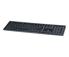 Bevielė klaviatūra DELTACO 105 klavišai, JK išdėstymas, 2,4 GHz USB nano imtuvas, juoda / TB-122-UK
