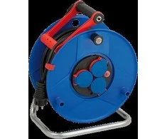 Brennenstuhl Garant IP44, 25m, 3xCEE 7/4 įžeminti lizdai, CEE 7/7, Juodas/ Mėlynas 1218580 / GT-790