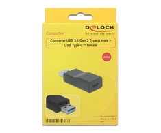Delock Converter USB 3.1 Gen 2 A USB Type-C ™ 65696