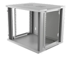 Maršrutizatorius DELTACO 19 "spintelė, 9U, 540x450mm, stiklinės durys 19-5409W