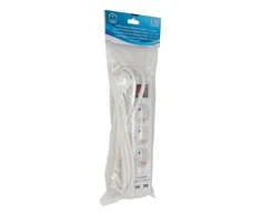 Deltaco 3 lizdų ilgiklis Nordic Quality 2xUSB-A (3x1,5mm²), 1.5m / 222997