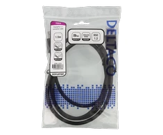 DELTACO 8k DisplayPort kabelis, DP 1.4, 7680x4320, 60 Hz, 1,5 m, juodas DP8K-1015