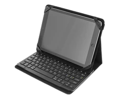„DELTACO“ dėklas ir „Bluetooth“ klaviatūra 10 „planšetėms, juodas TB-137