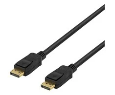 DELTACO DisplayPort Monitorius kabelis, Full HD in 60Hz, 15m, 20-pin ha-ha, juodas / DP-4150