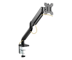 Monitoriaus laikiklis DELTACO OFFICE su dujine spyruokle 17 "-32", 1,5-8kg, 75x75-100x100 / ARM-0350