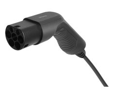 Mennekes DELTACO e-Charge“ kabelis, 2 tipo į 2 tipo, 1 fazės, 16A, 3,6 kW, 3 m, juodas EV-1203
