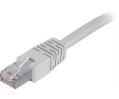 DELTACO F / UTP Cat6 patch kabelis 30m, LSZH, pilkas STP-630