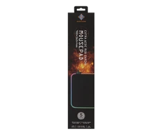 Pelės kilimėlis Deltaco Gaming, 6xRGB režimai, 900x360x4 mm, juodas / GAM-079
