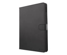 „DELTACO iPad 9.7“ (2017/2018) dėklas, veganiškos odos, atrama, juoda IPD-2017-2