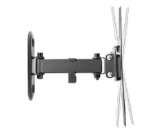 Pilno judesio sieninis laikiklis DELTACO OFFICE pazykmas, pasukamas, 23"-42", 25kg, 75x75-200x200, juodas / ARM-0252