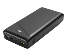 DELTACO maitinimo bankas 30000 mAh, 3 A / 18 W, 111 Wh, 2x USB-A, 1x USB-C, / PB-C1002