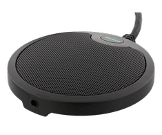 Mikrofonas DELTACO OFFICE su USB ir 3,5 mm garso prievadu, VoIP / Skype, juodas / DELC-0002
