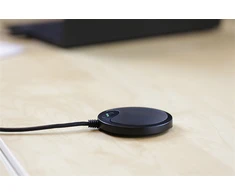 Mikrofonas DELTACO OFFICE su USB ir 3,5 mm garso prievadu, VoIP / Skype, juodas / DELC-0002