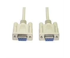 Inline DELTACO null modemai kabelis DB9ho-ho 3m o 3m DEL-25A