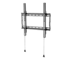 Fiksuotas sieninis laikiklis DELTACO OFFICE lankstomas, 32 "-70", 70 kg, 75x75-400x400, juodas / ARM-0200