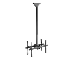 Teleskopinis LED / LCD lubinis laikiklis DELTACO OFFICE 37-70 ", 1060 - 1560 mm, juodas / ARM-0404