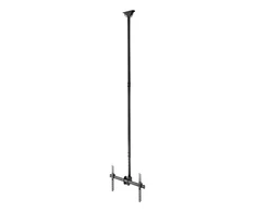 Teleskopinis LED / LCD lubinis laikiklis DELTACO OFFICE 37-70 ", 2500 - 3000 mm, iki 50kg, juodas / ARM-0402