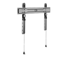 Fiksuotas sieninis laikiklis DELTACO OFFICE ypač plonas, 37"-70", 35kg, 100x100-600x400, juodas / ARM-0151