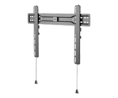 Fiksuotas sieninis laikiklis DELTACO OFFICE ypač plonas, 37"-70", 35kg, 100x100-600x400, juodas / ARM-0151