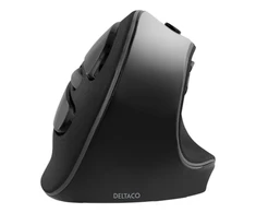 Klaviatūra Deltaco Vertika ergonomiška pelė DELCO OFFICE tylūs0 patarimai, 800/1200/1600/00/24DPI, bevielė 2.4G / DELO-0320