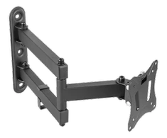 Laikiklis DELTACO OFFICE 3 krypčių, 13 "-27", 25 kg, 75x75-100-100 / ARM-0251