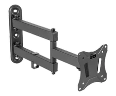 Laikiklis DELTACO OFFICE 3 krypčių, 13 "-27", 25 kg, 75x75-100-100 / ARM-0251