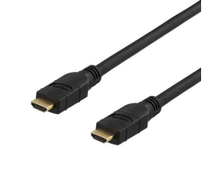 DELTACO PRIME Aktyvus HDMI Kabelis, 20m, HDMI Type-A, 4K, Juodas / HDMI-3200