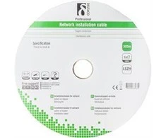 DELTACO S / FTP Cat7 Instaliacinis kabelis, 305m, 600MHz, Delta Certified, LSZH, baltas / TP-71C
