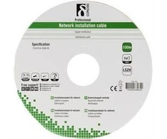DELTACO S / FTP Cat7 Instaliacinis kabelis, 100m, 600MHz, Delta Certified, LSZH, pilkas TP-70