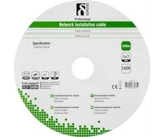 DELTACO S / FTP montavimo kabelis Cat7, LSZH, 305m, 600MHz, sertifikuotas pilkas TP-71