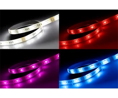 „DELTACO SMART HOME“ LED juosta, RGB, 2700K-6500K, 3m, „WiFi 2.4GHz“, SH-LS3M