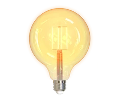 DELTACO SMART HOME LED lempa, E27, WiFI 2.4GHz, 5.5W, 470lm, diminama, 1800K-6500K, 220-240V, SH-LFE27G125