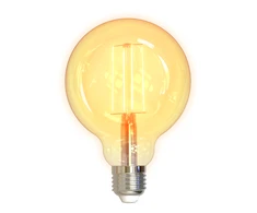 DELTACO SMART HOME LED lempa, E27, WiFI 2.4GHz, 5.5W, 470lm, diminama, 1800K-6500K, 220-240V, SH-LFE27G95