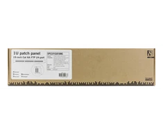 Komutacinė panelė Deltaco, 24xRJ45, Cat6a, 10Gbps, 1U, 19 ", PAN-200