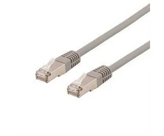 DELTACO U / FTP Cat6a patch kabelis, 3m, 500MHz, Delta-certified, LSZH, pilkas STP-63AU