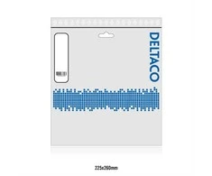 DELTACO U / UTP Cat5e patch kabelis10m, 100MHz, Delta sertifikuotas, pilkas / 10-TP