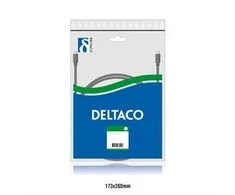 DELTACO U / UTP Cat5e pleistro kabelis 5m, baltas