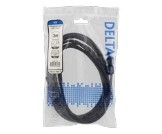 DELTACO USB 3.1 Gen1 prailginimo kabelis, 3 m, USB-A male į USB-A female/ USB3-243