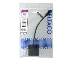 DELTACO USB 3.1 to VGA adapteris su audio, USB type C - VGA , 1080p in 60Hz, juodas / USBC-VGA6