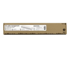 Deltacoimp DELTACO 19 "kabelių panelė, metalas / plastikas, 2U, juoda / 19-20