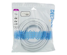 Didelės spartos HDMI laidas DELTACO 10m, Ethernet, 4K UHD, juodas / HDMI-1070AD