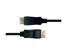 DisplayPort KABELIS DELTACO 4K UHD, 21,6 Gb/s, 3m, juodas / DP-1030-K / 00110003