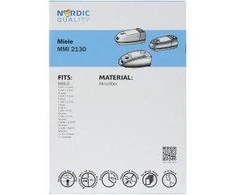 Dulkių maišeliai Nordic Quality MMI2130 Miele 5vnt + 2 filtrai / 358505