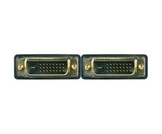 DVI monitoriaus kabelis DELTACO Dual Link, DVI-D ha - ha, 10m, juodas / DVI-600D